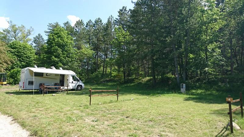 ホテル Camping Les Framboiseilles カステラーヌ エクステリア 写真